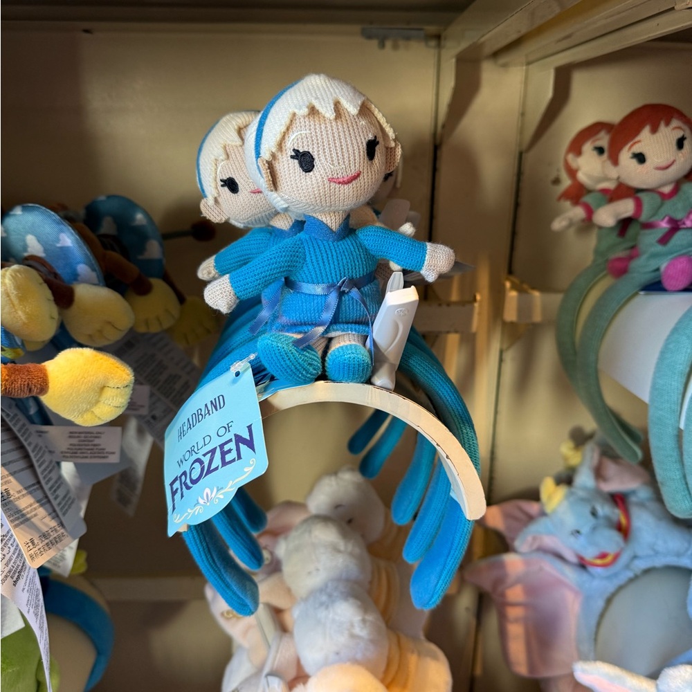 Hong Kong World of Frozen Disneyland Elsa Ear Headband
